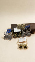 hoop jhumka earrings